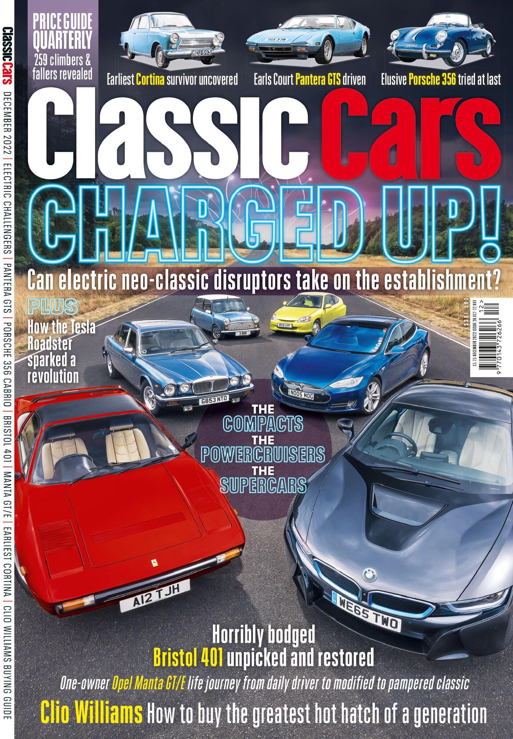 Журнал Classic Cars, december 2022